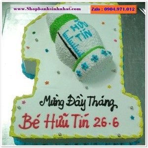 Bánh Sinh Nhật Chữ Cái & Số - RP50